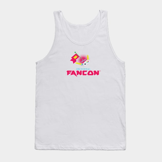 Universal FanCon Logo 2 Tee Tank Top by universalfancon